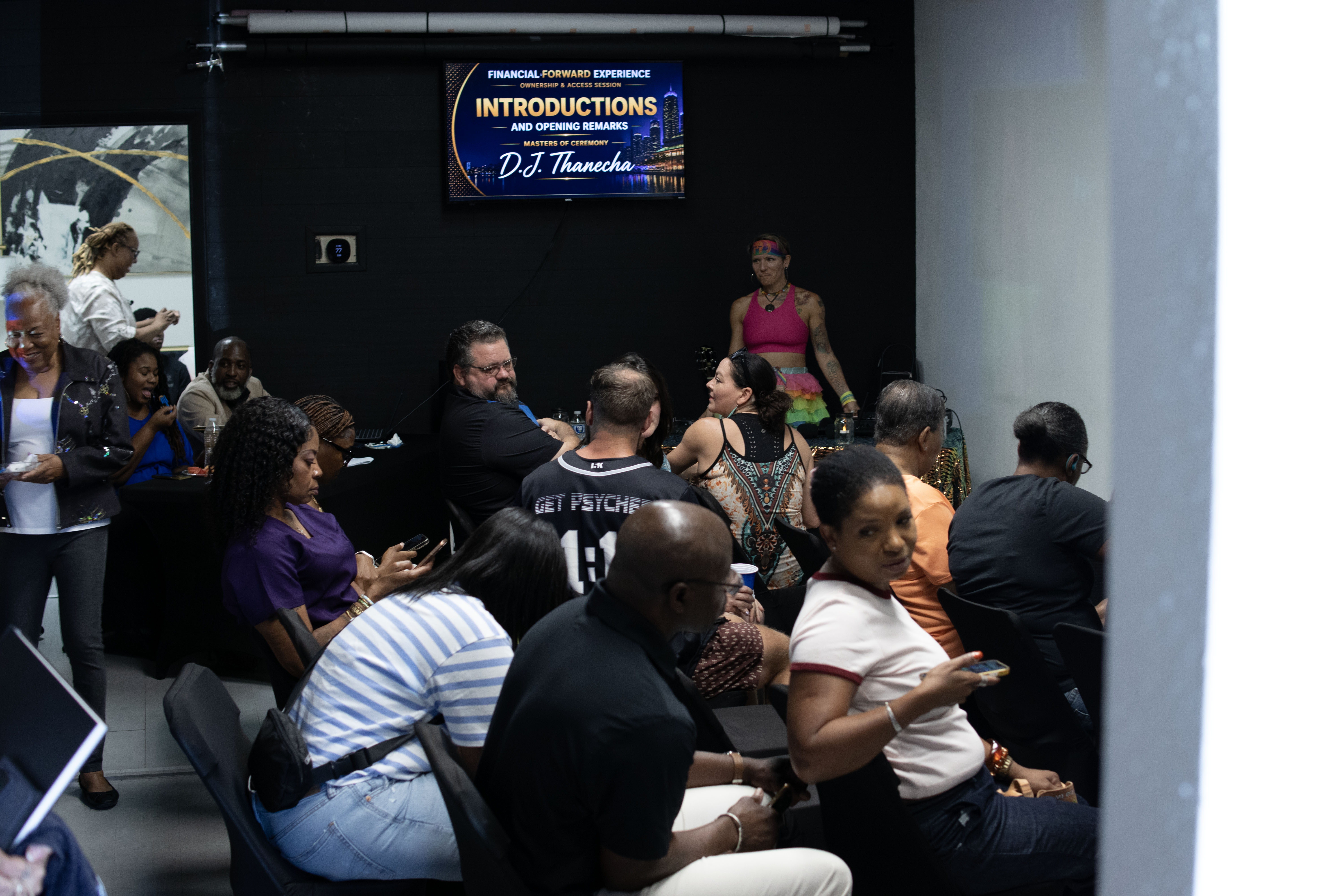 Opening remarks at a Financial Forward Experience session